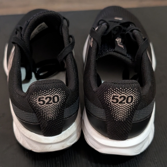 SEE NOTE: New Balance Black and White Fresh Foam Athletic Sneakers - Picture 5 of 8